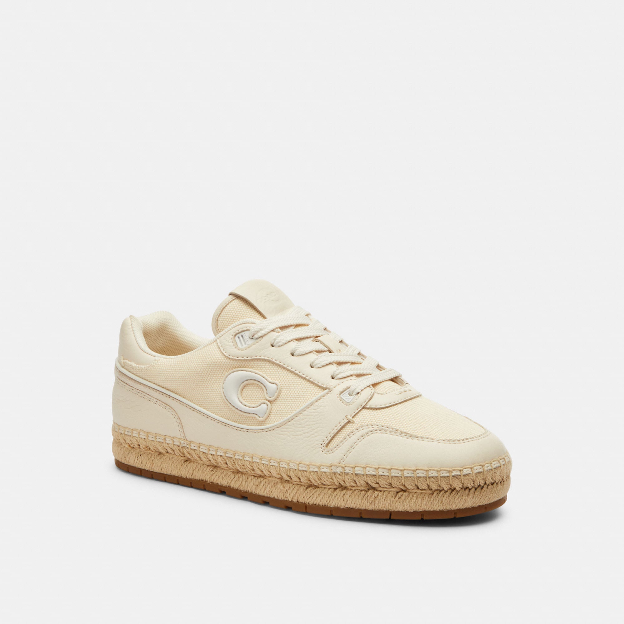 Tenis Soho Espadrille Blanco Piel Mujer