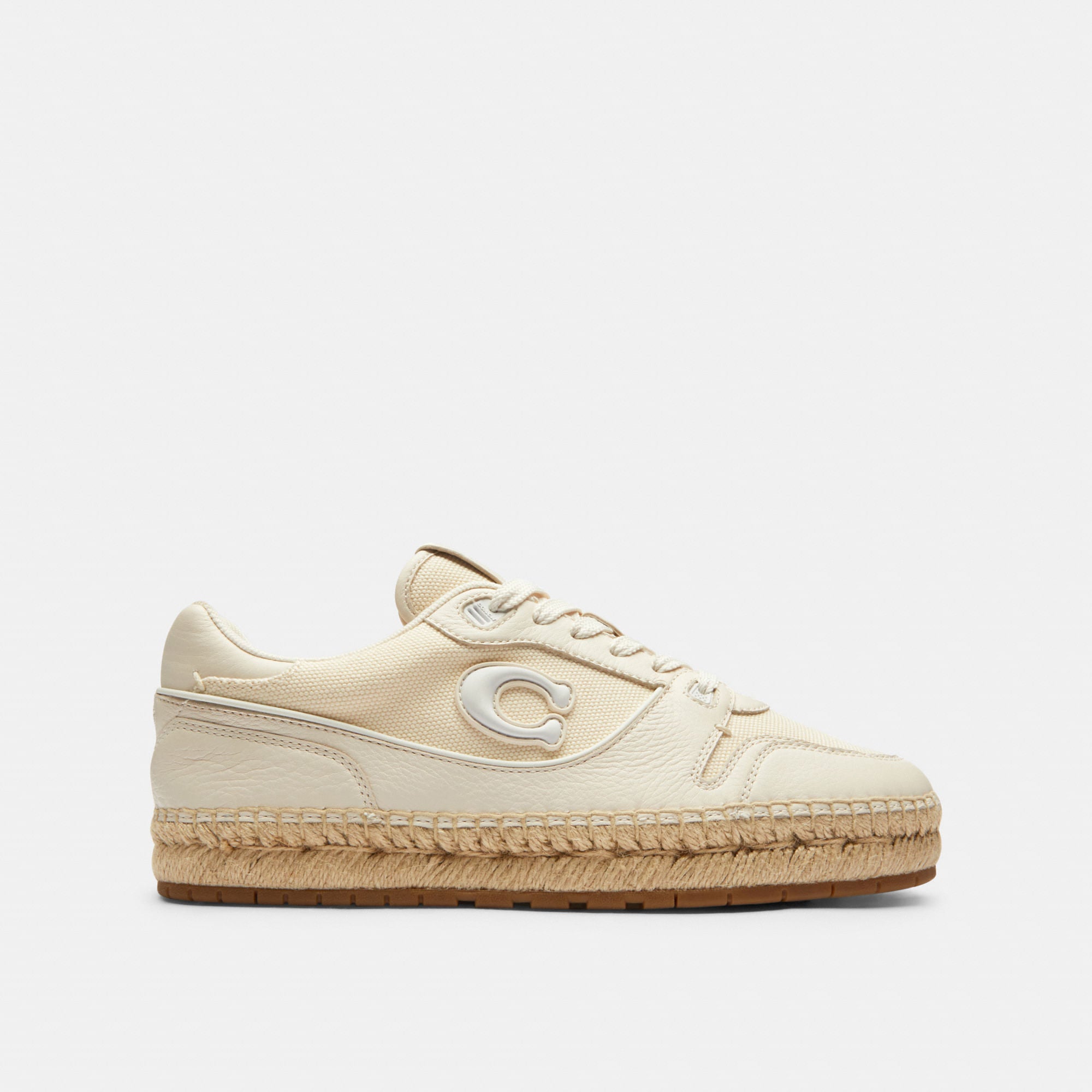 Tenis Soho Espadrille Blanco Piel Mujer