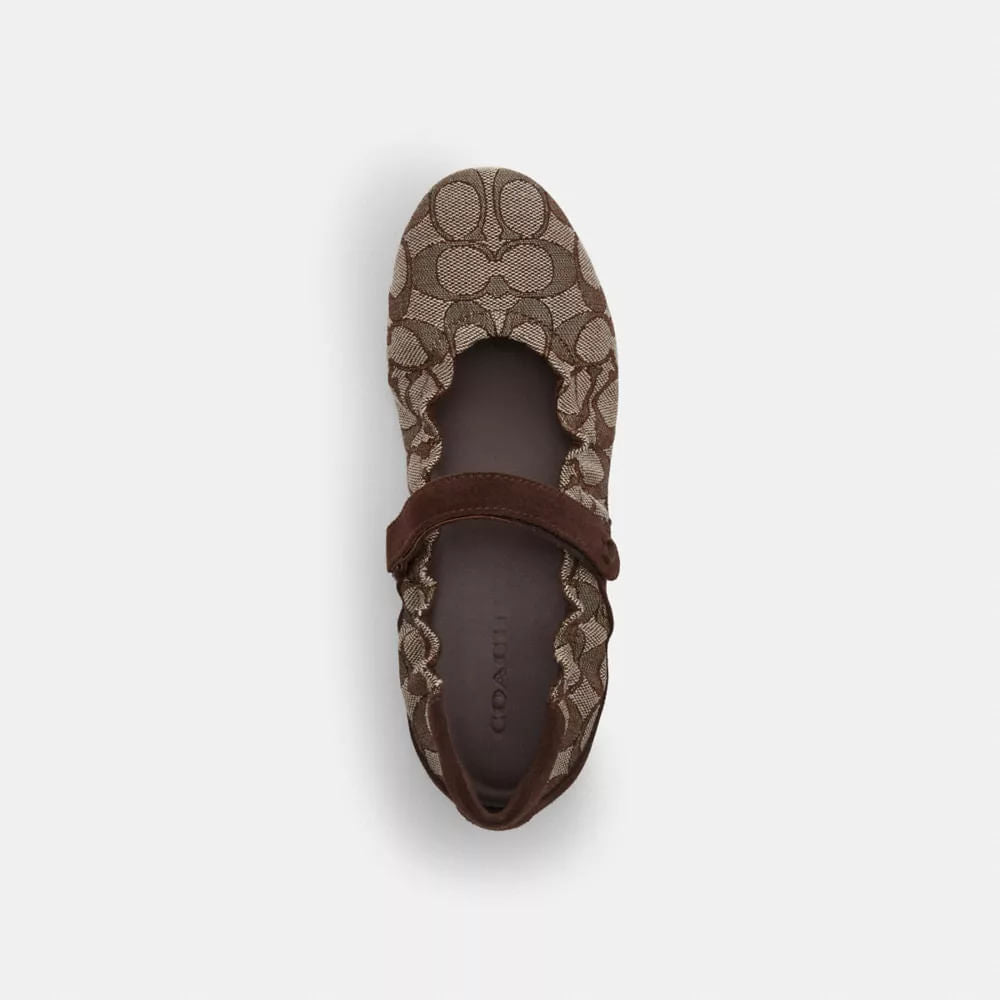 Flats Soft Mary Jane Jacquard Mujer