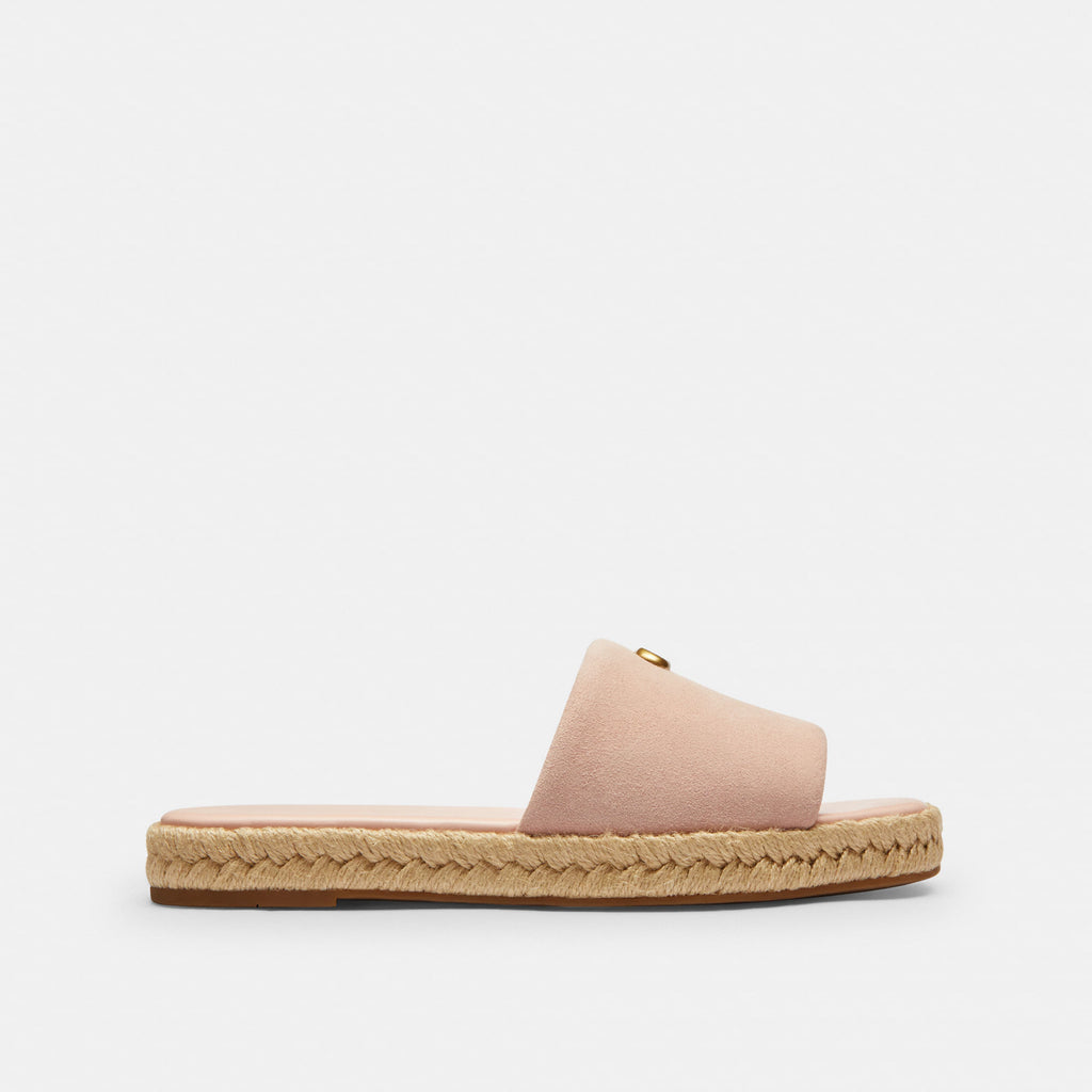 Sandalias Holly Gamuza Rosa Mujer