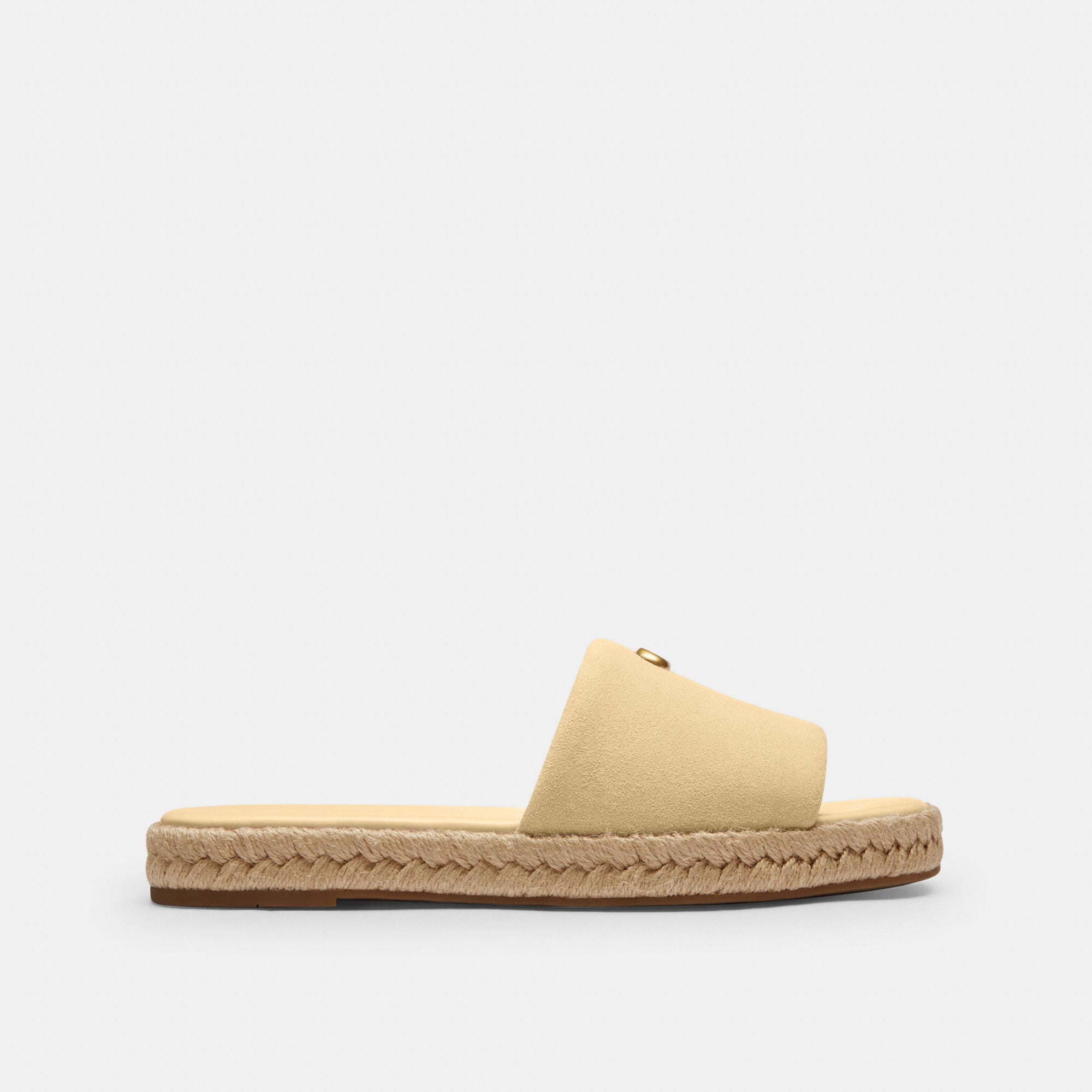 Sandalias Holly Gamuza Beige Mujer