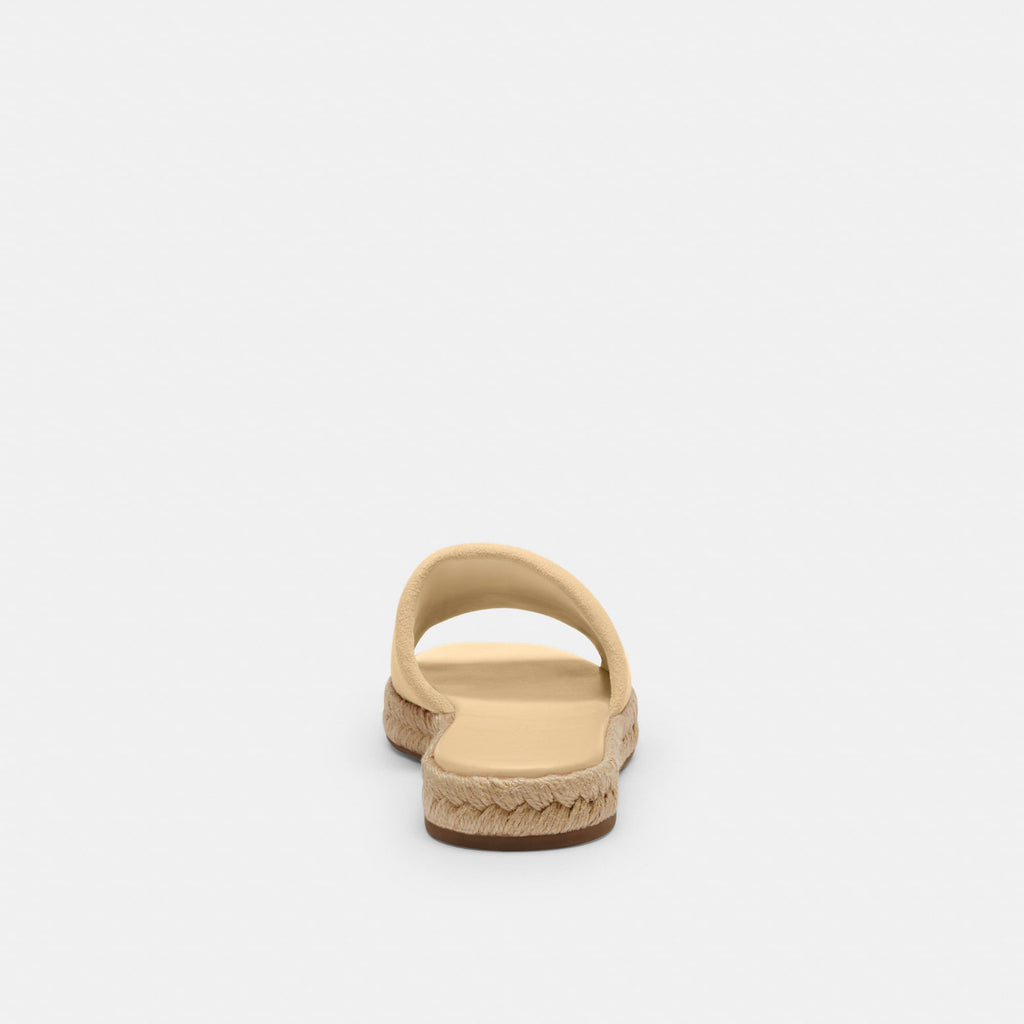 Sandalias Holly Gamuza Beige Mujer