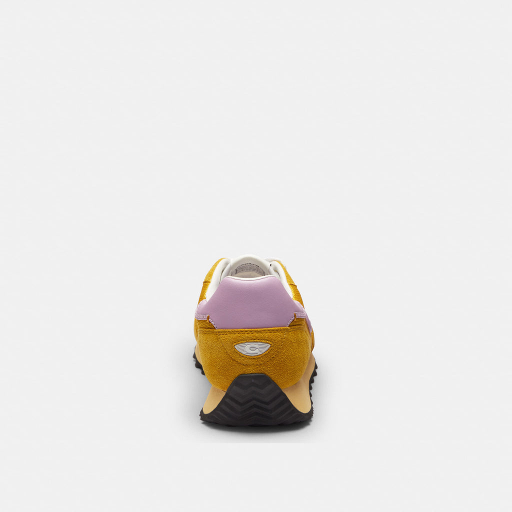 Tenis Retro Amarillo Mujer