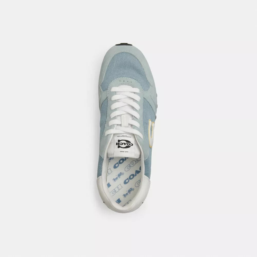 Tenis Retro Azul Claro Mujer