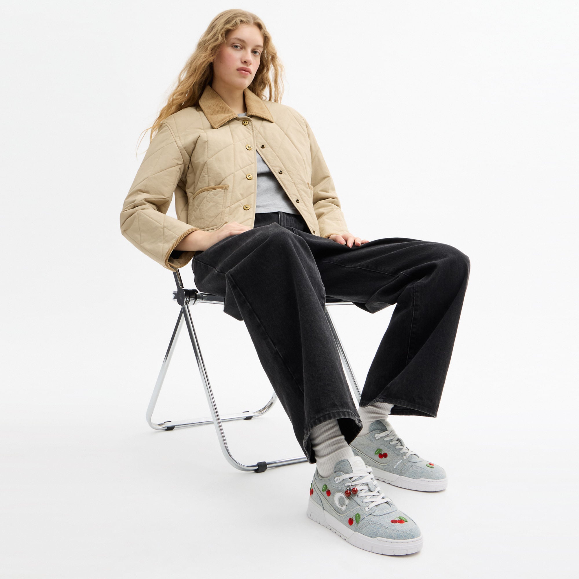 Tenis Soho Cherry Denim Mujer