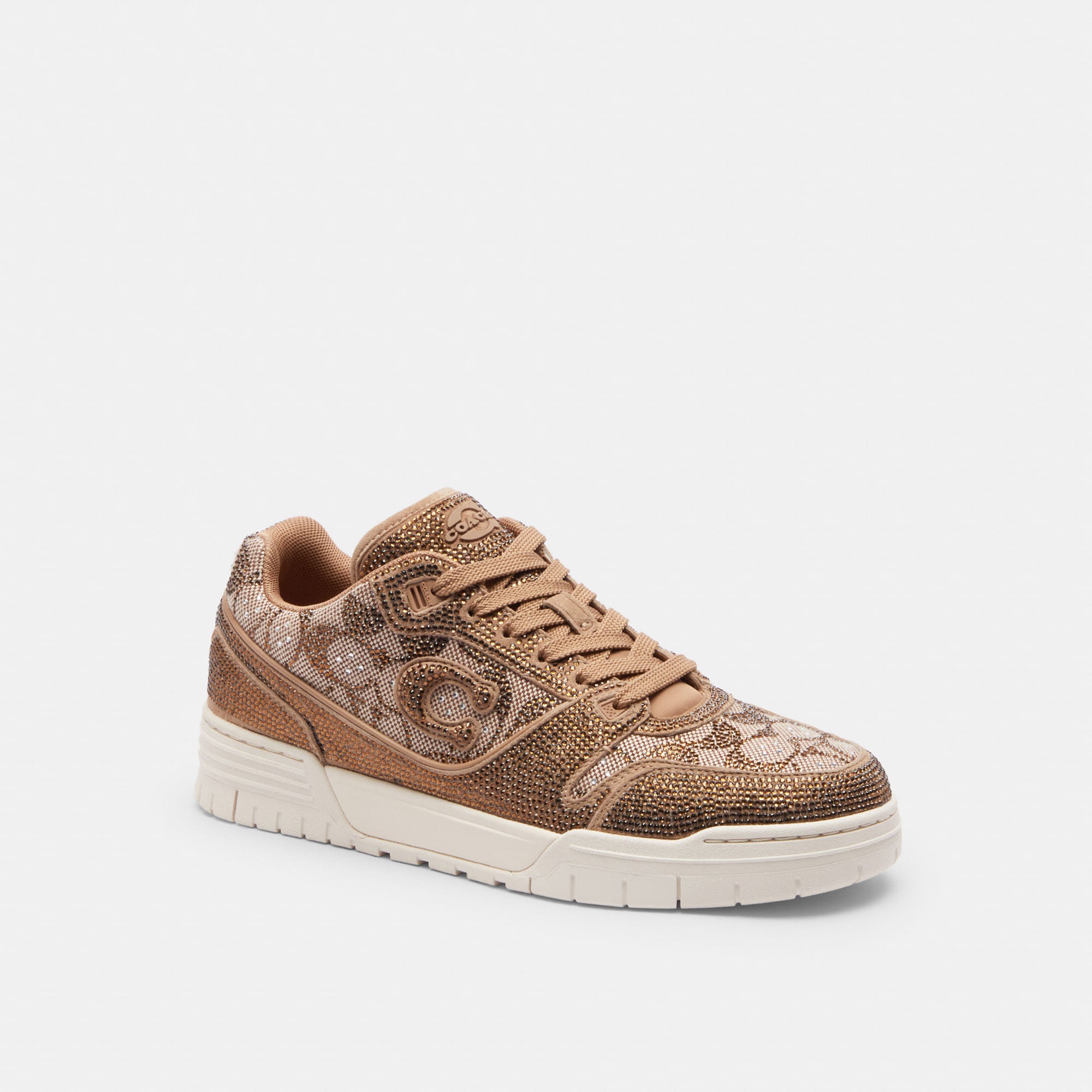 Tenis Soho Crystal Signature Café Mujer