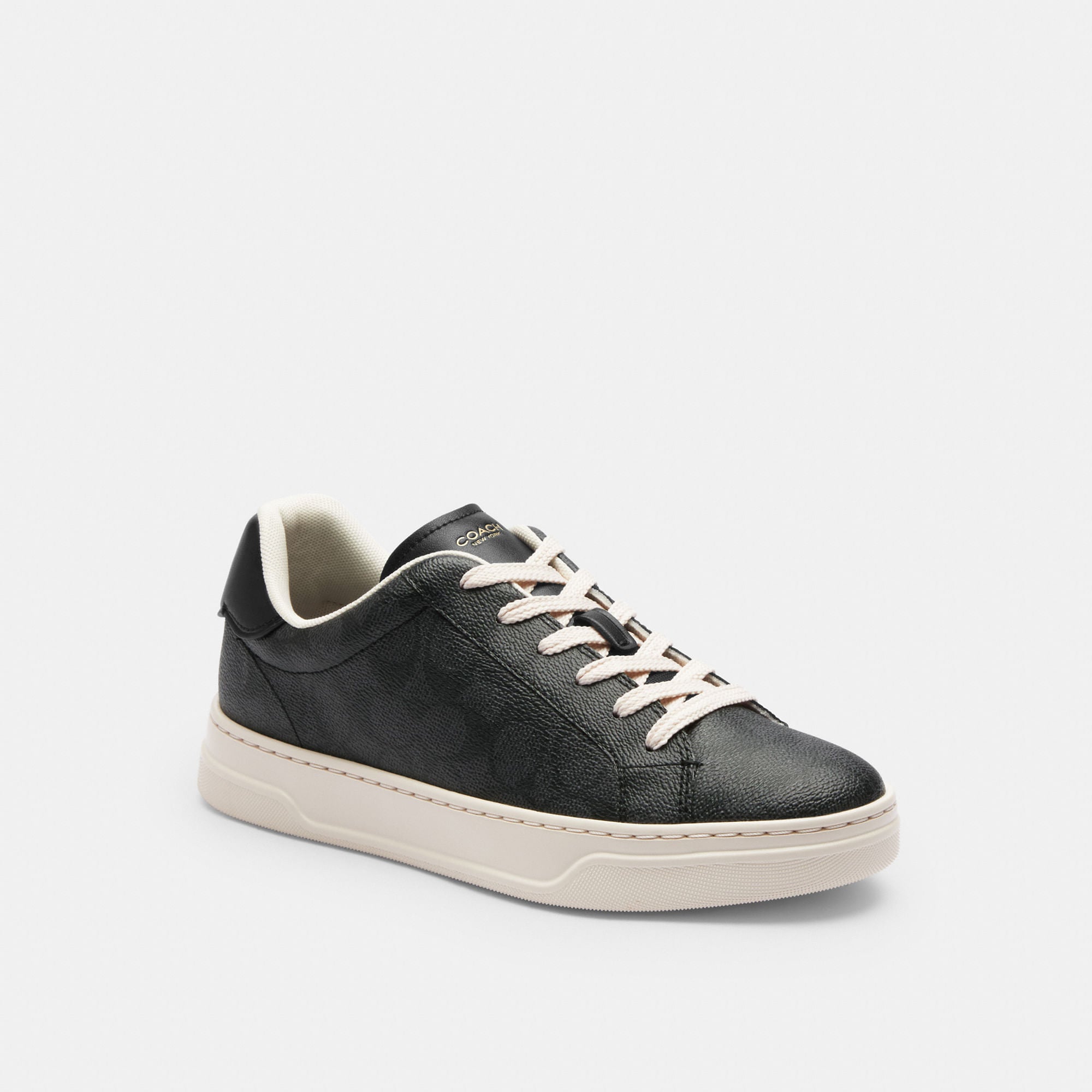 Tenis High Line Canvas Signature Negro Mujer