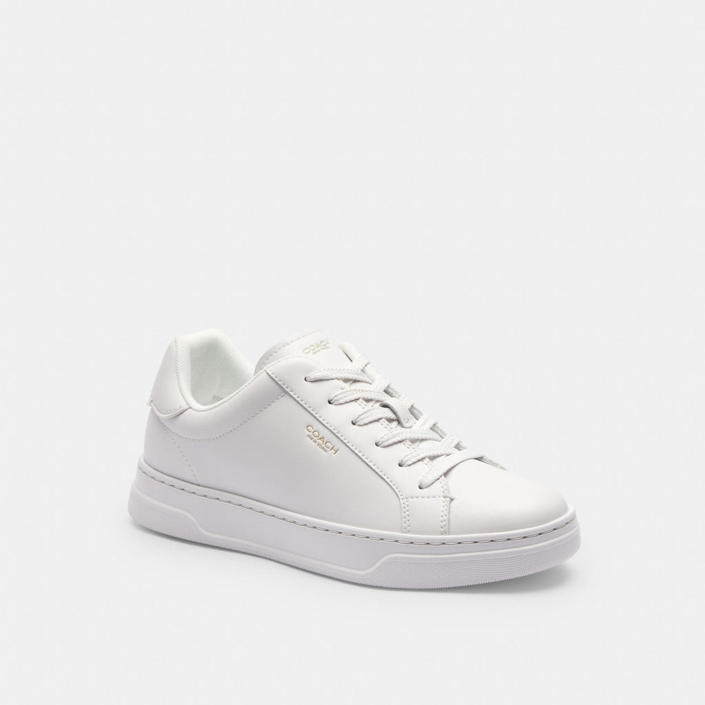 Tenis High Line Piel Blanco Mujer