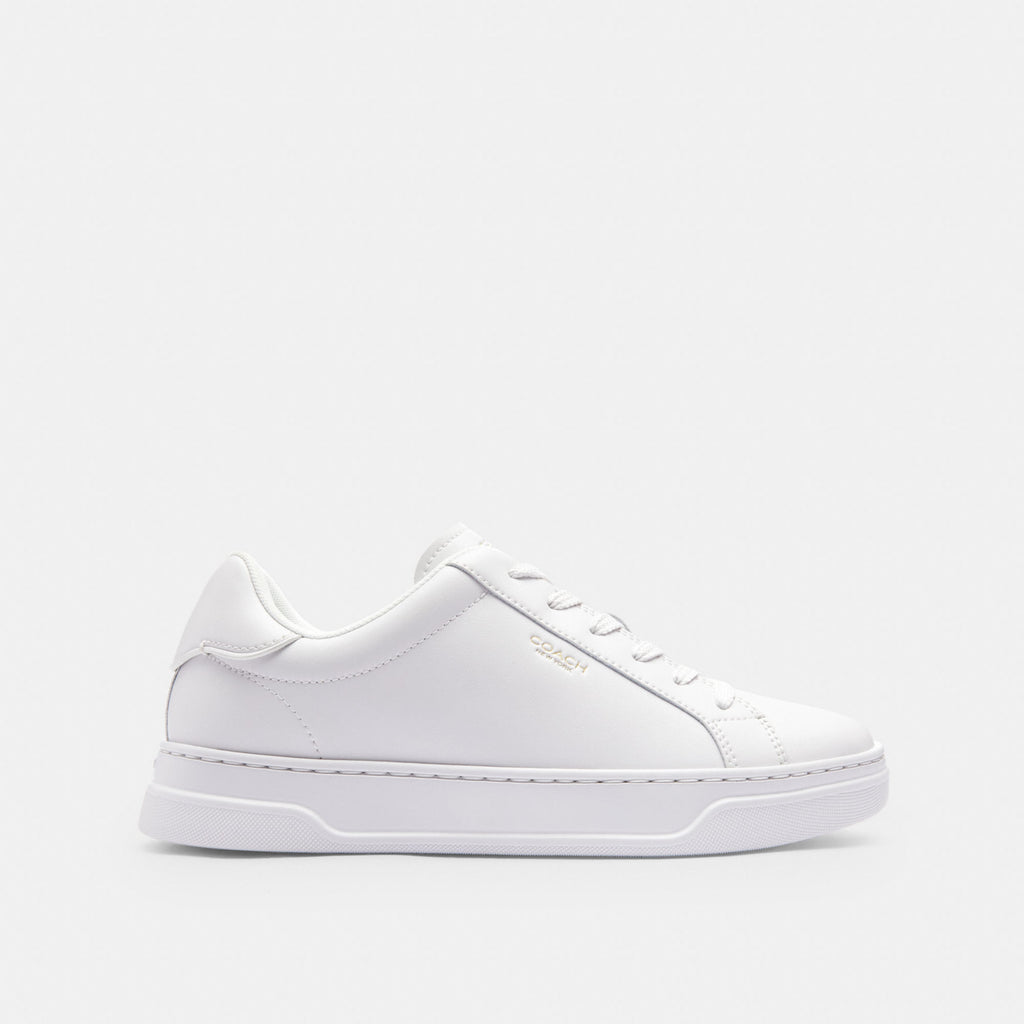 Tenis High Line Piel Blanco Mujer