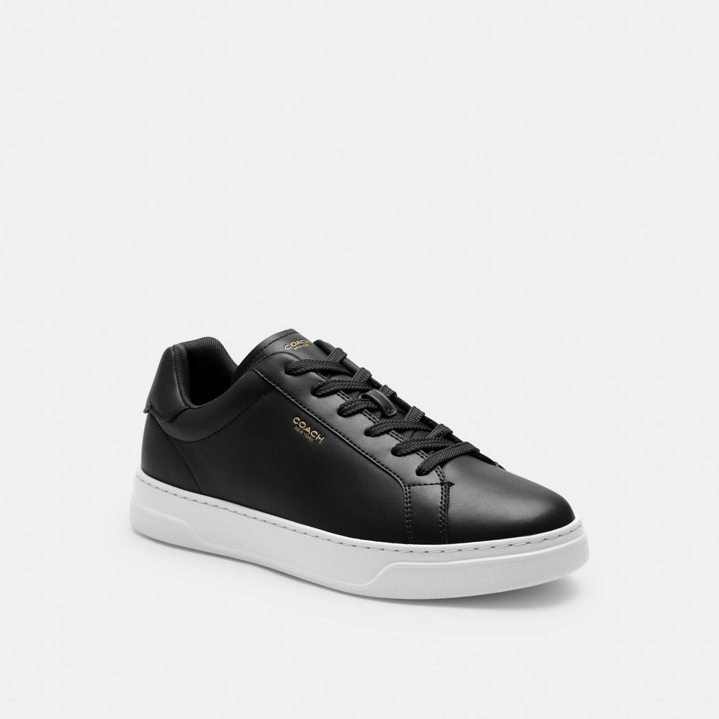 Tenis High Line Piel Negro Hombre