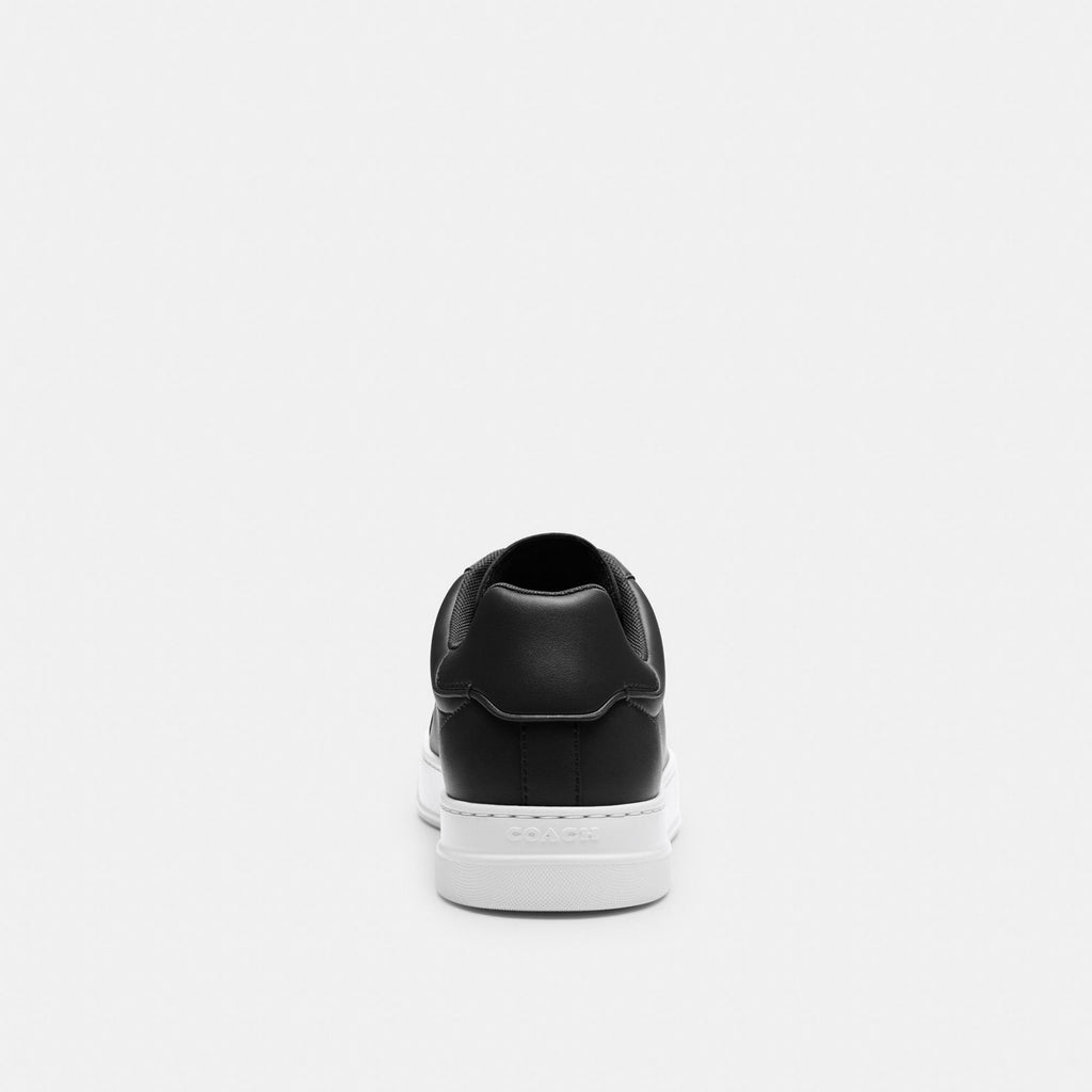 Tenis High Line Piel Negro Hombre