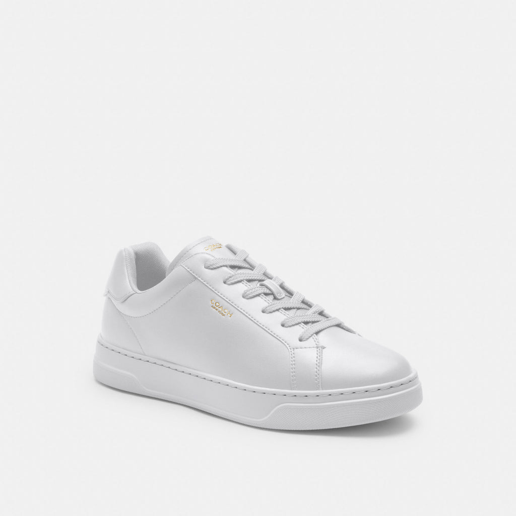Tenis High Line Piel Blanco Hombre