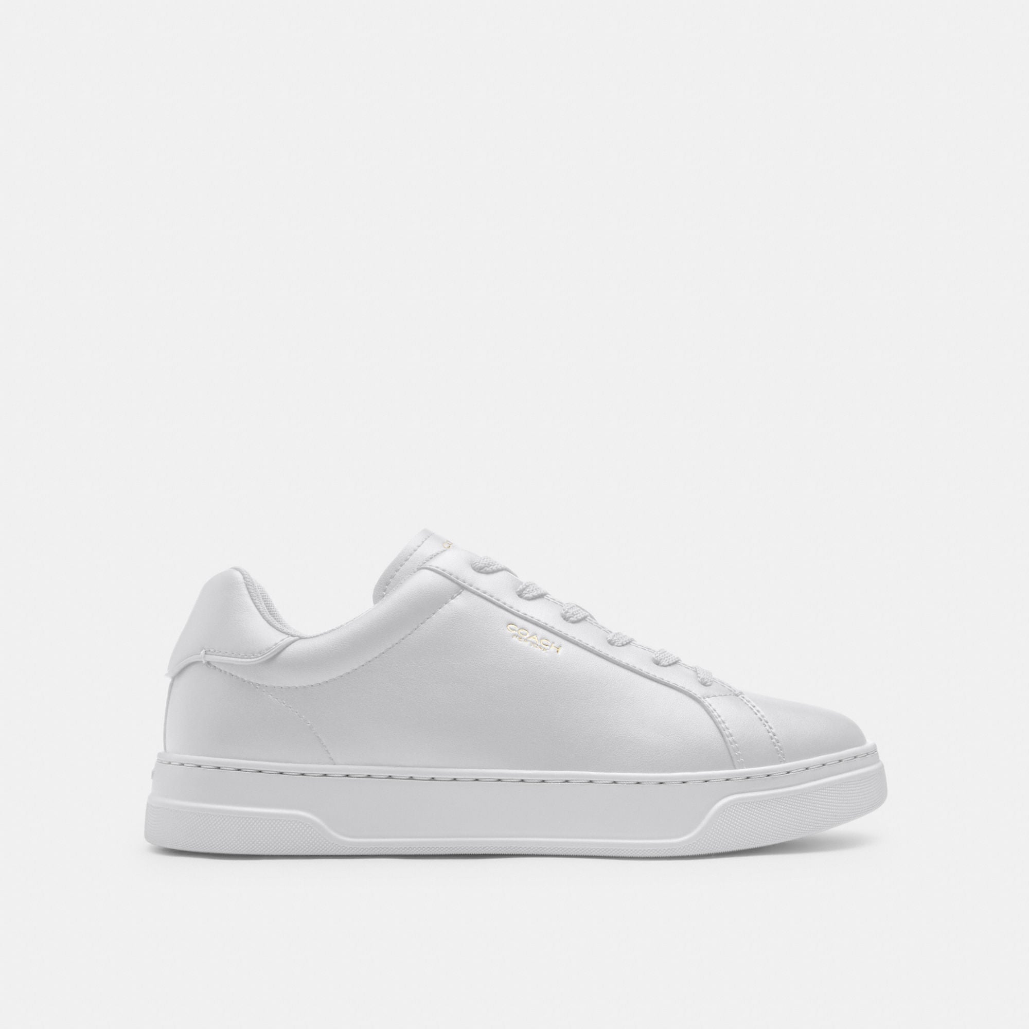 Tenis High Line Piel Blanco Hombre