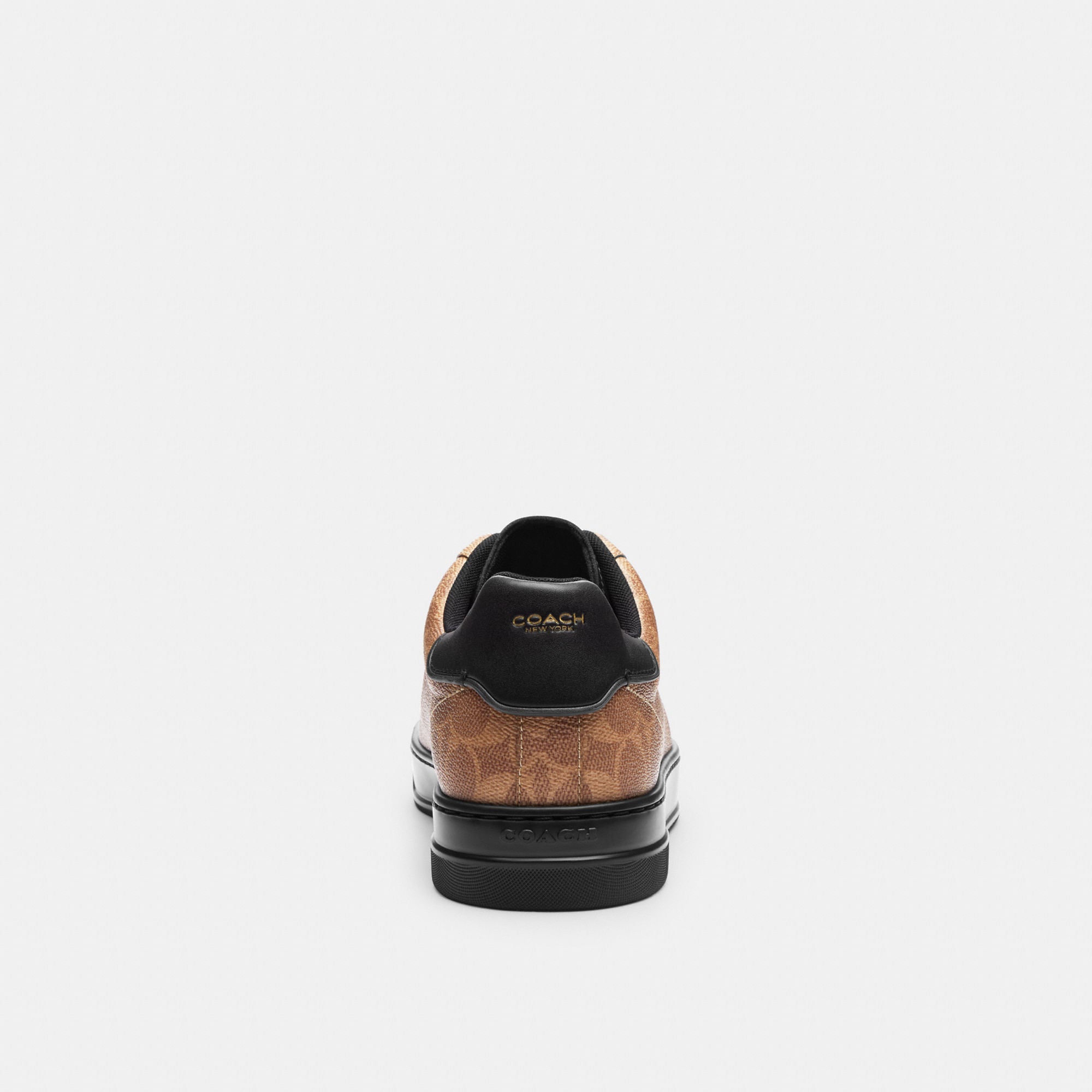 Tenis High Line Canvas Signature Café Hombre