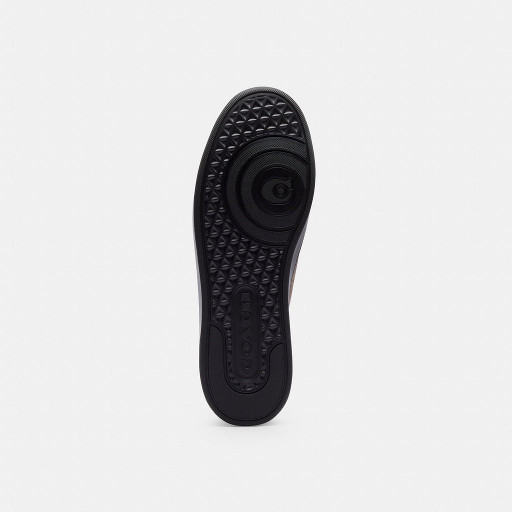 Tenis High Line Canvas Signature Café Hombre