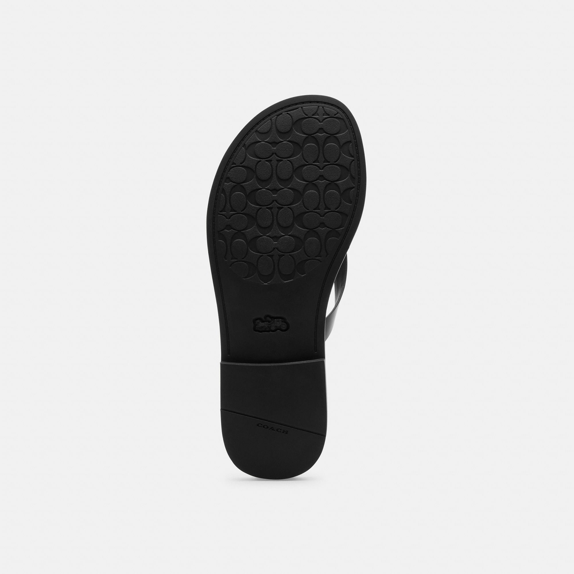 Sandalias Brianna Piel Negro Mujer