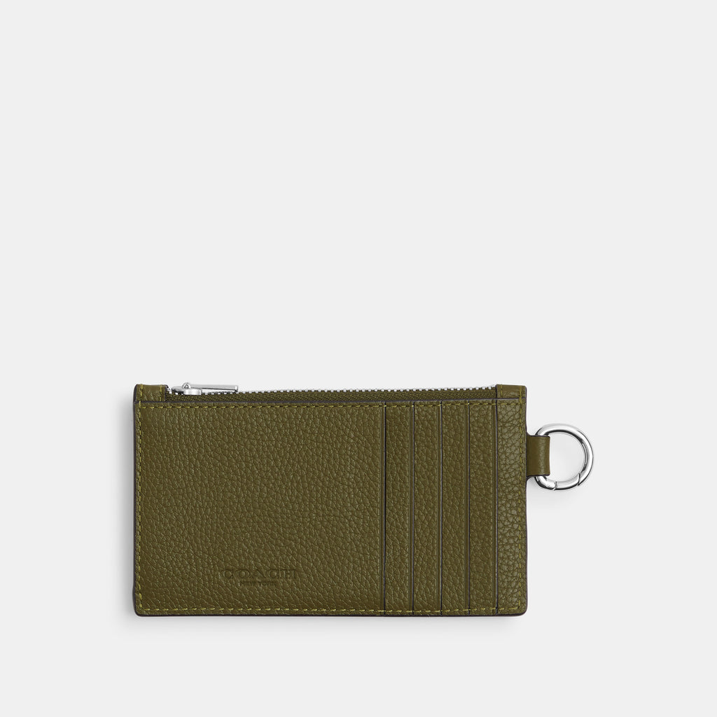 Tarjetero Coach en Piel
