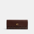 Cartera Grande Mila en Signature Canvas