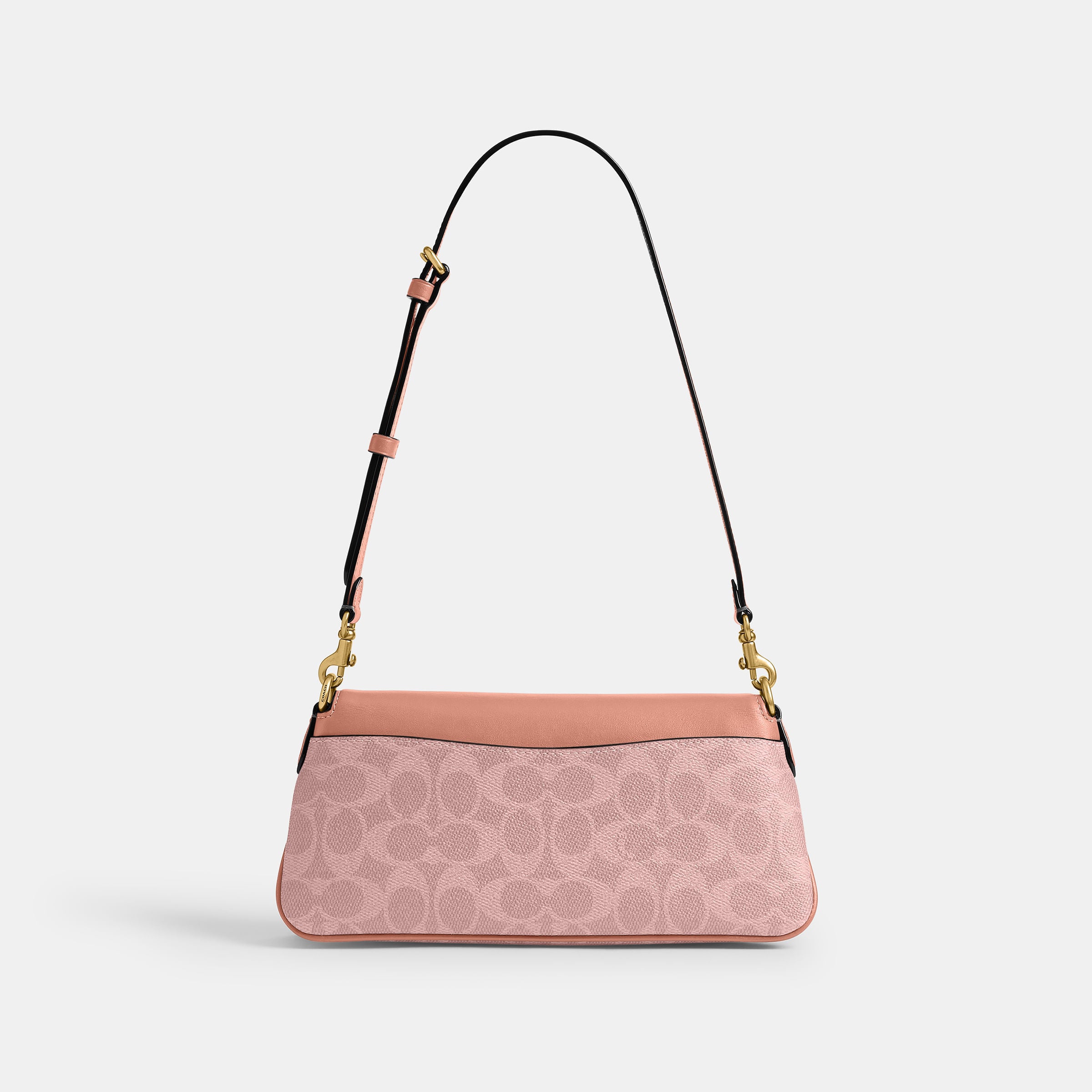 Bolsa Shoulder Bag Coach Jet Canvas Signature