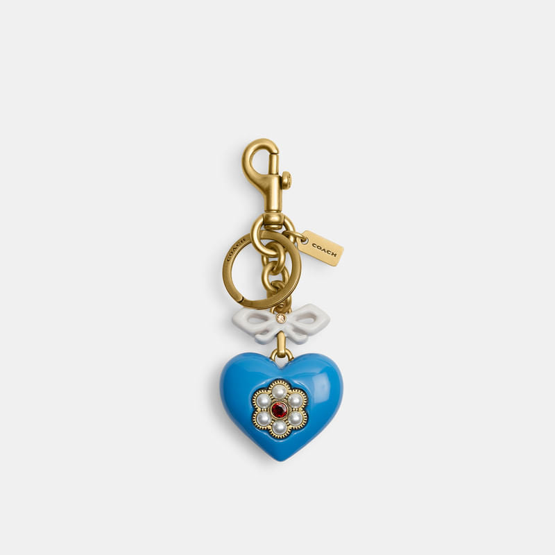 Bag Charm Coach de Corazón