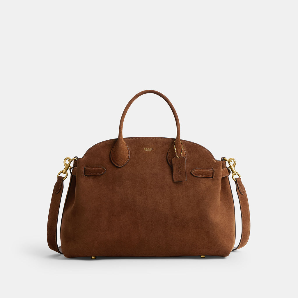 Bolsa Shoulder Bag Suede Soft Empire Carryall 40