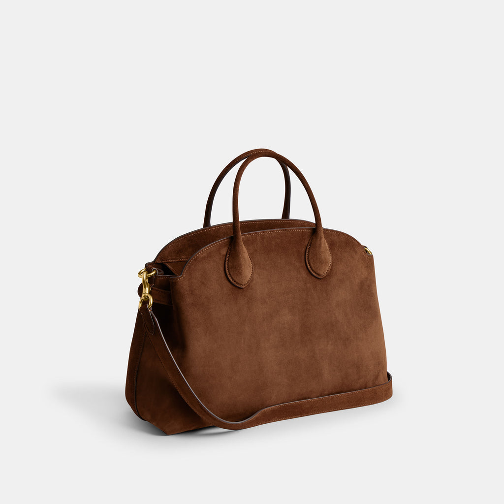 Bolsa Shoulder Bag Suede Soft Empire Carryall 40