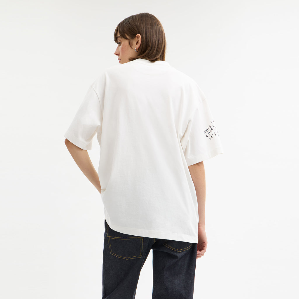 T-Shirt Coach en Print Sketch