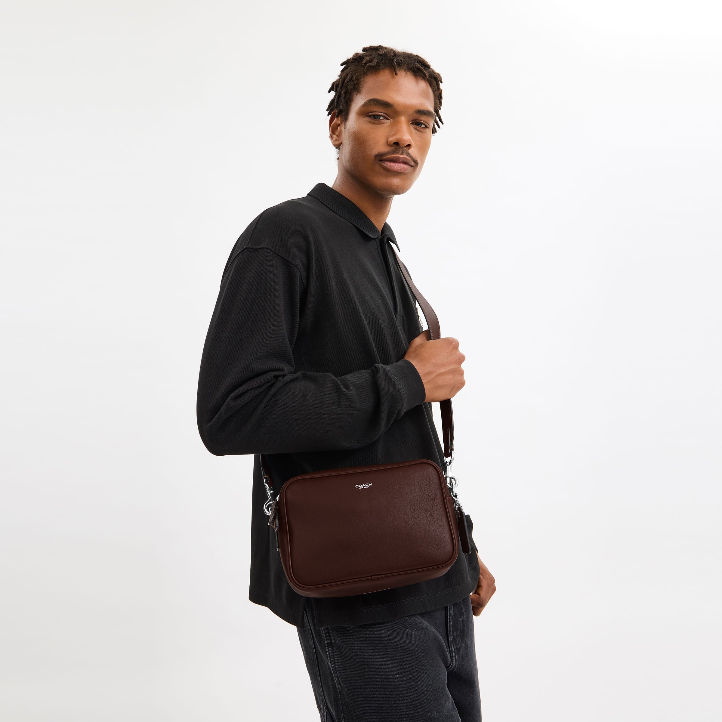 Bolsa Coach Crossbody Camera Bag