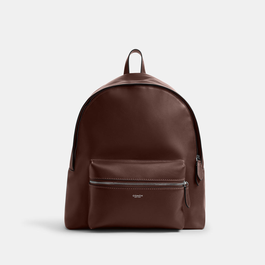 Mochila Coach Leather Ridge Wood