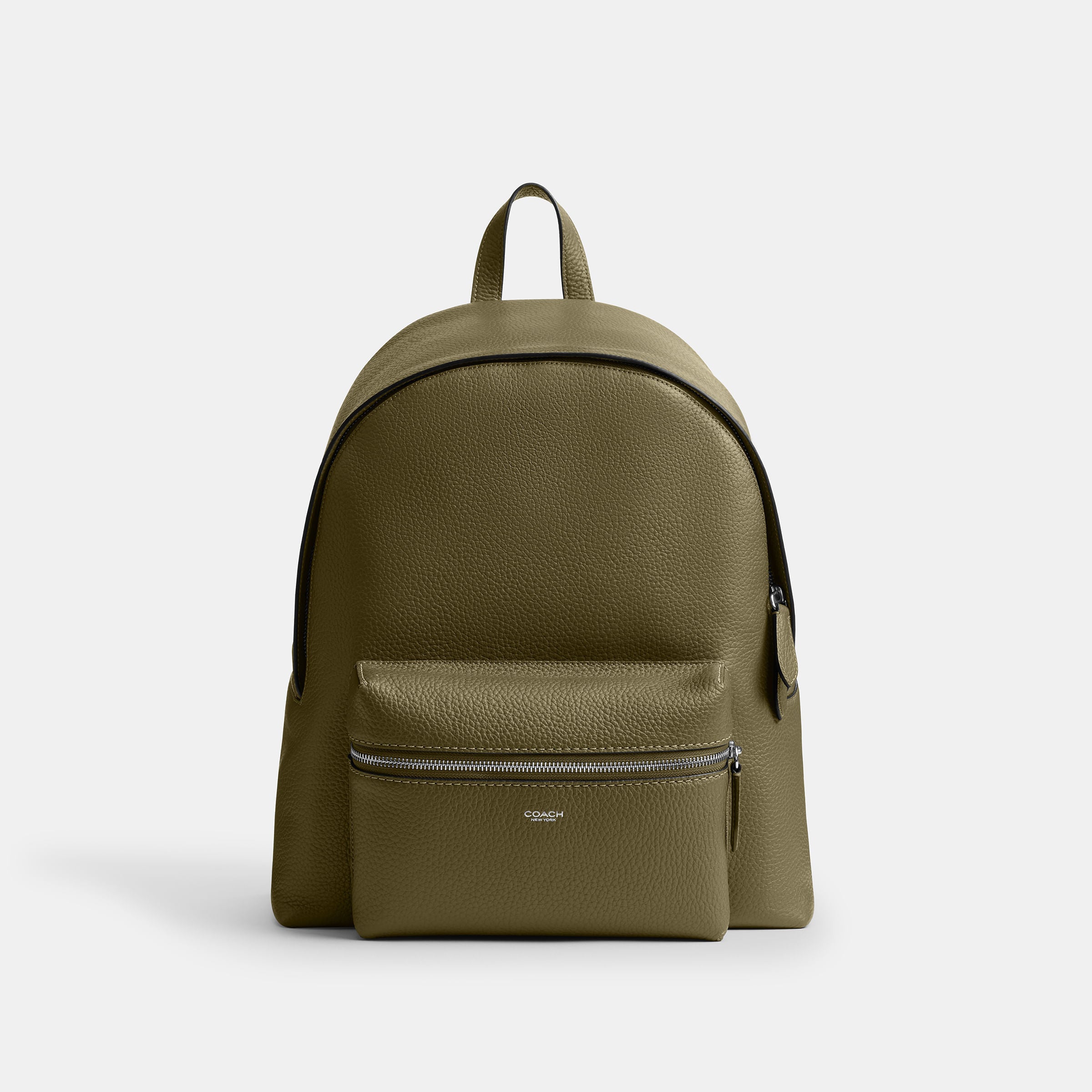 Mochila Coach Leather Ridge Wood