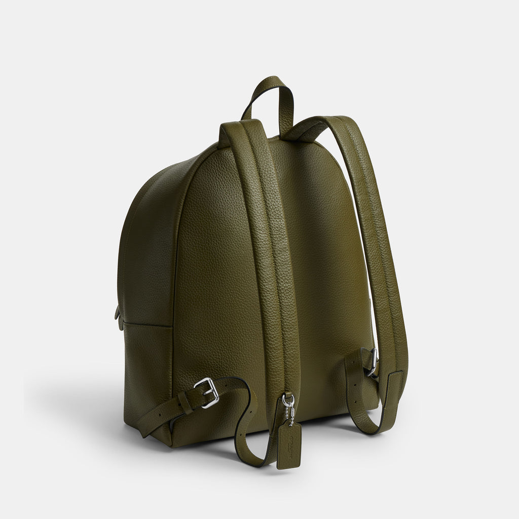 Mochila Coach Leather Ridge Wood