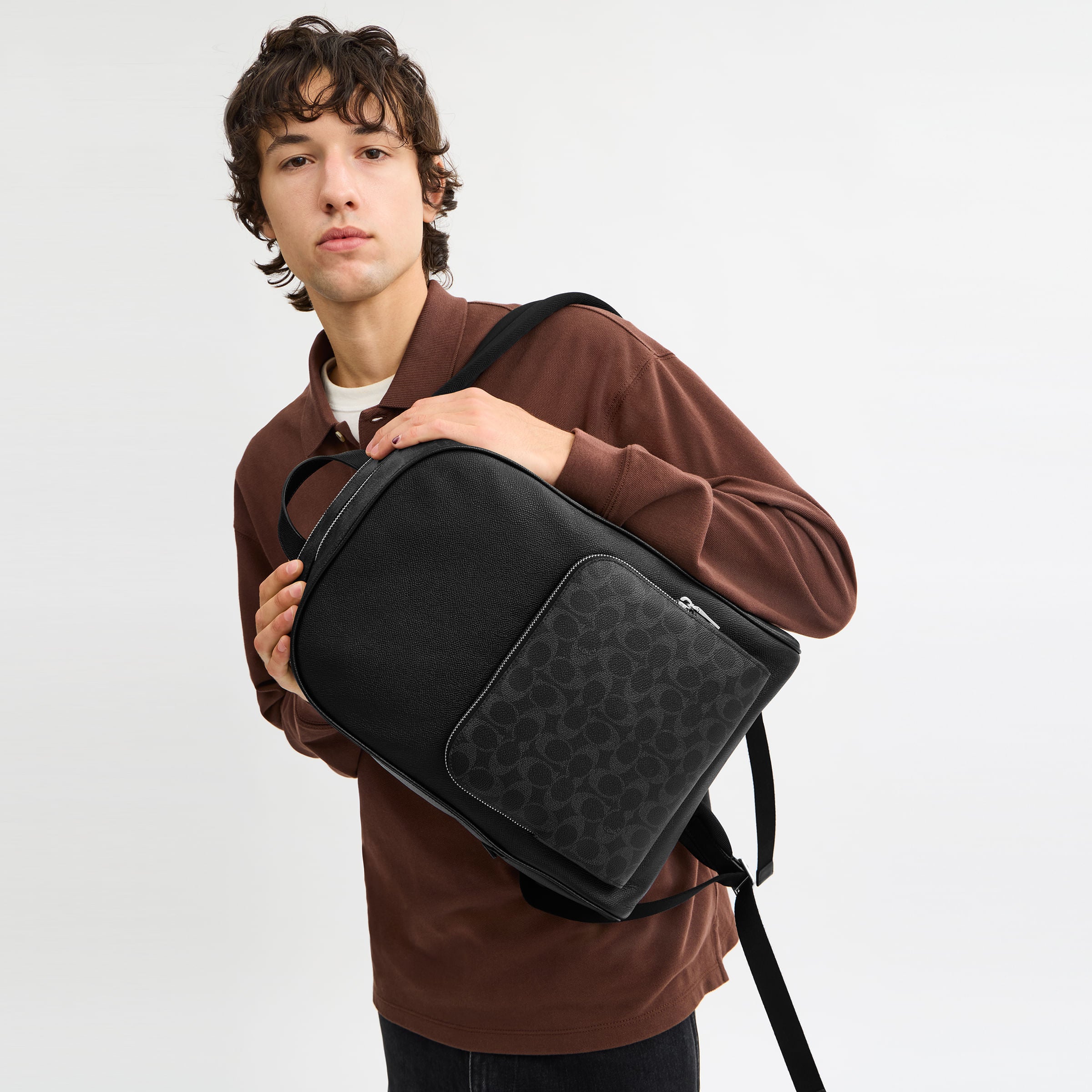 Mochila Coach Signature Wade