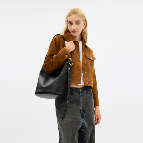 Bolsa Coach Shoulder Bag Bleecker Bucket