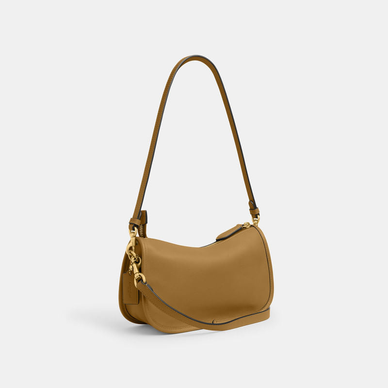 Bolsa Shoulder Bag Coach Waverly Piel