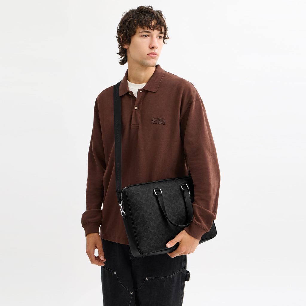 Maletín Coach Signature Caden