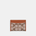 Tarjetero Coach en Jacquard Crystal Signature