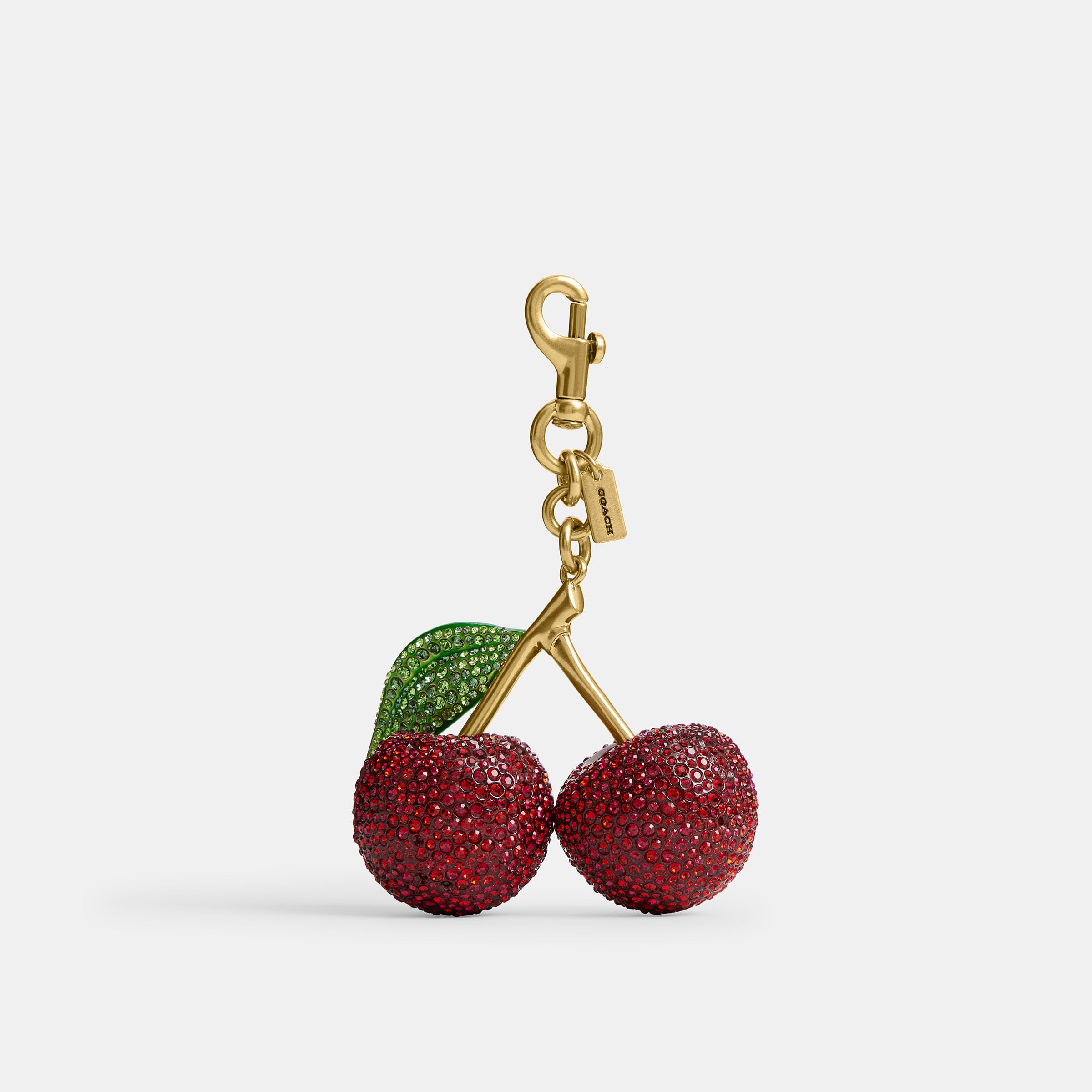 Bag Charm Coach Cherry Crystal