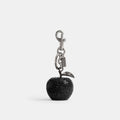 Bag Charm Coach Apple Black