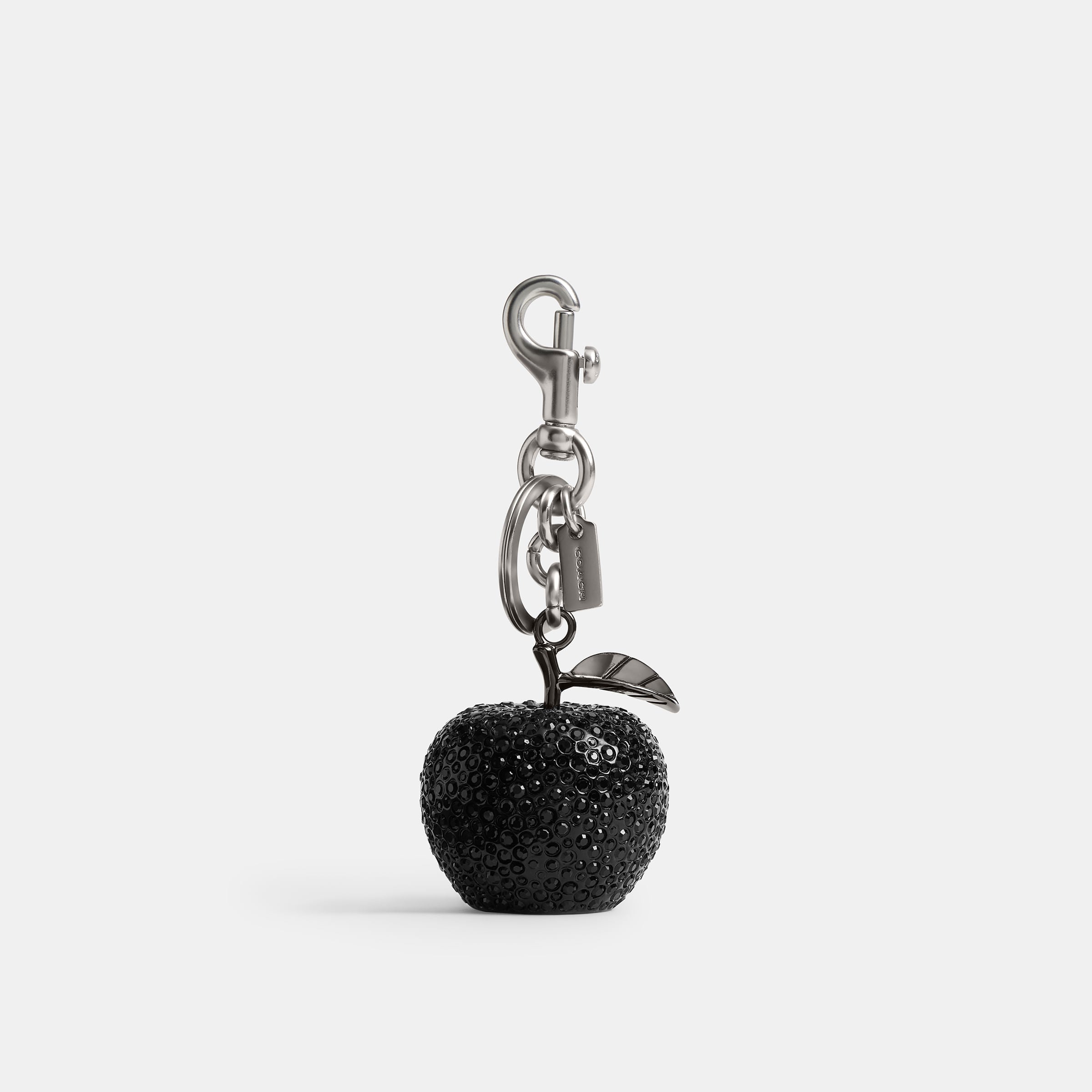 Bag Charm Coach Apple Black