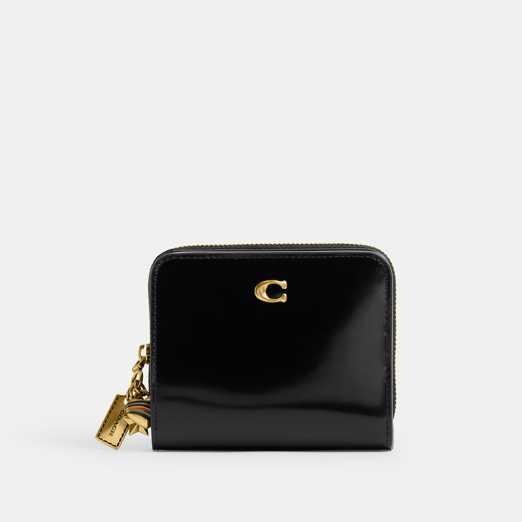Cartera Pequeña Coach Spazzolato con Charm