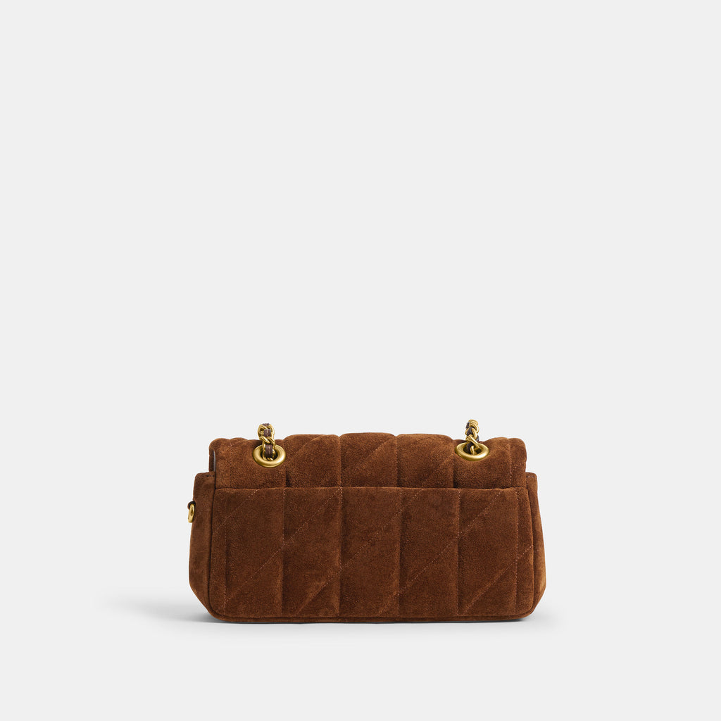Bolsa Coach Shoulder Bag Tabby 20 en Suede con Cadena
