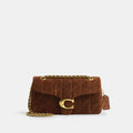 Bolsa Shoulder Bag Tabby Suede 26