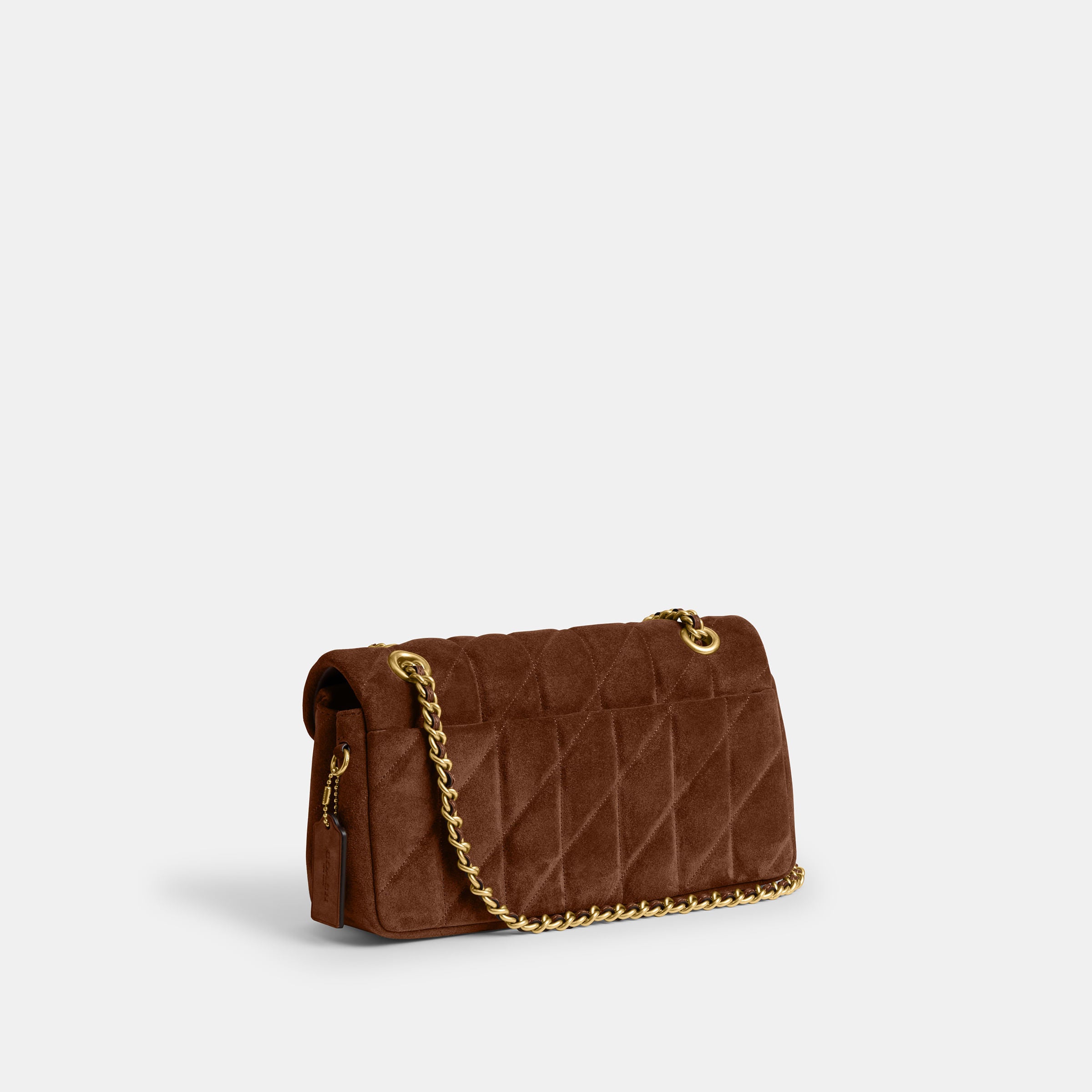 Bolsa Shoulder Bag Tabby Suede 26