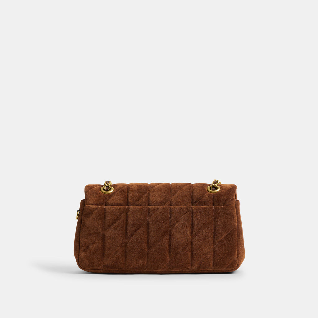Bolsa Shoulder Bag Tabby Suede 26