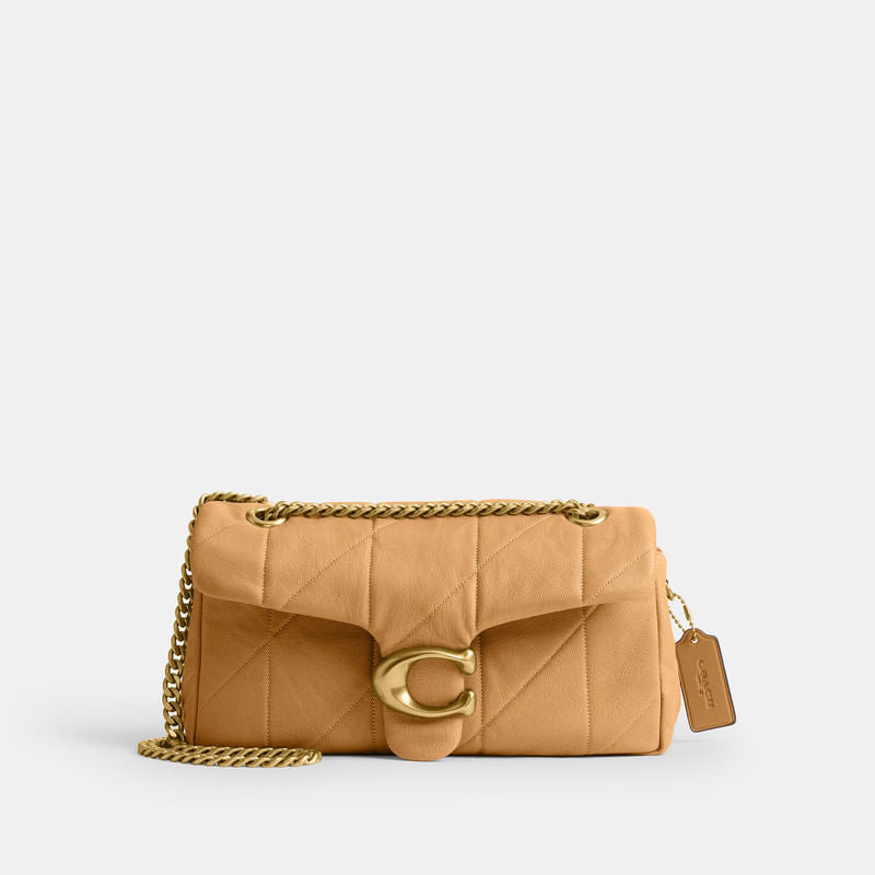 Bolsa Shoulder Bag Coach Tabby 26 Piel Quilted