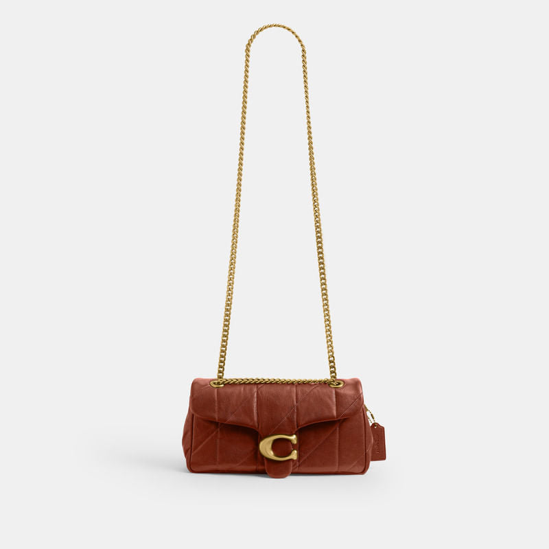 Bolsa Shoulder Bag Coach Tabby 26 Piel Quilted