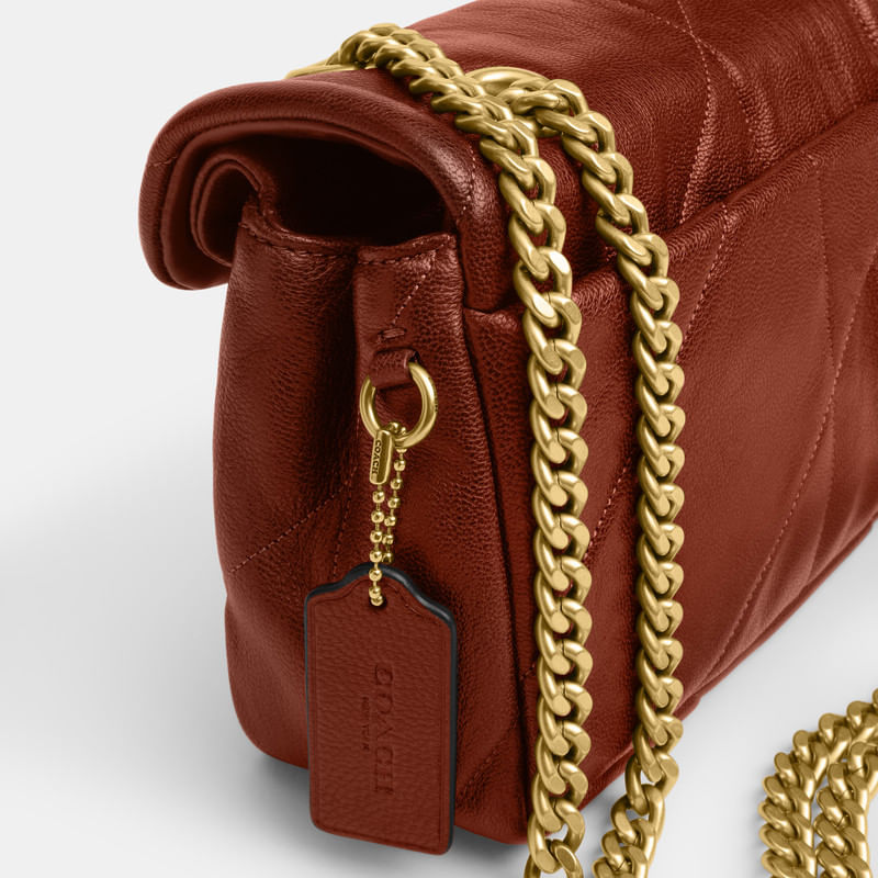 Bolsa Shoulder Bag Coach Tabby 26 Piel Quilted