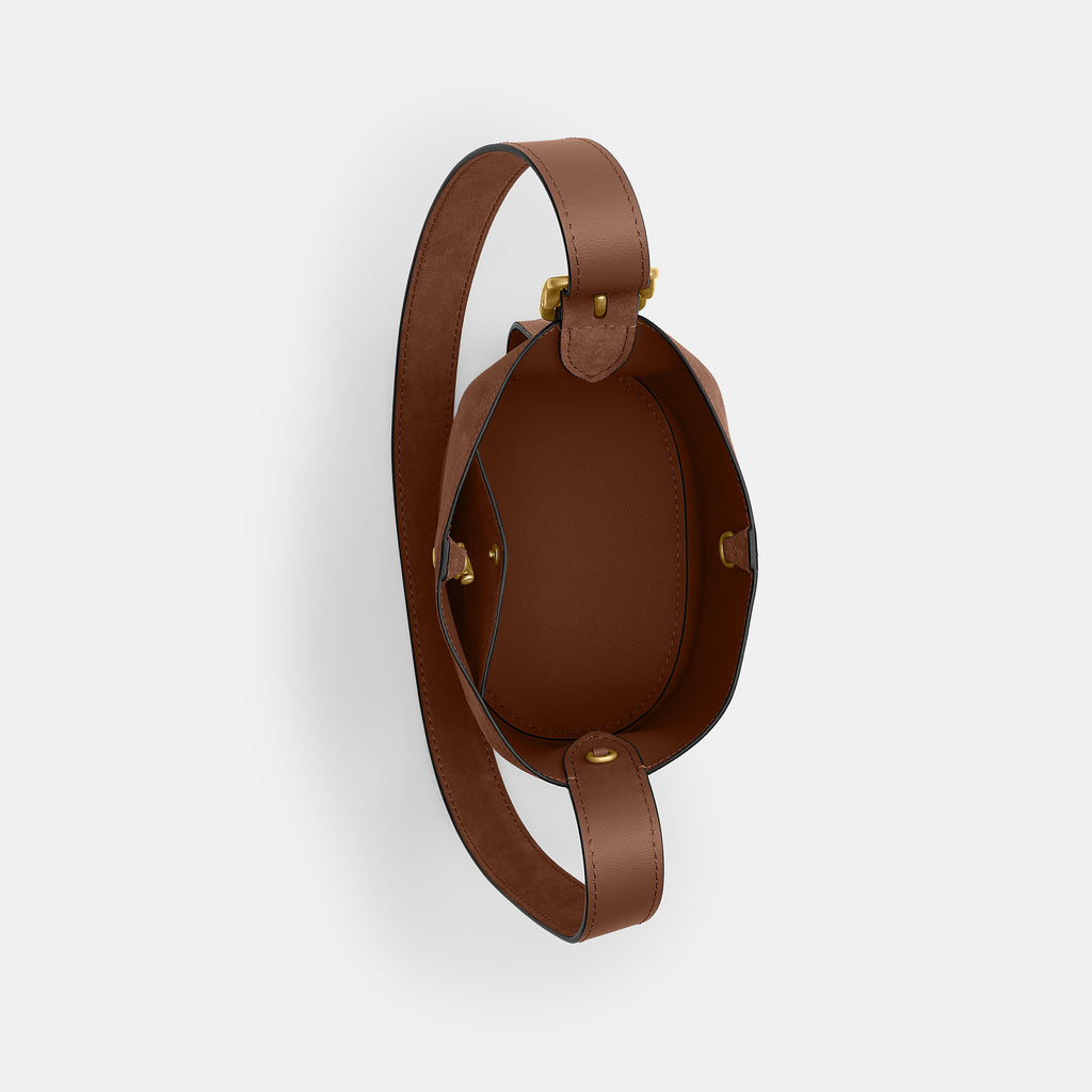 Bolsa Shoulder Bag Coach Bleecker Bucket 21
