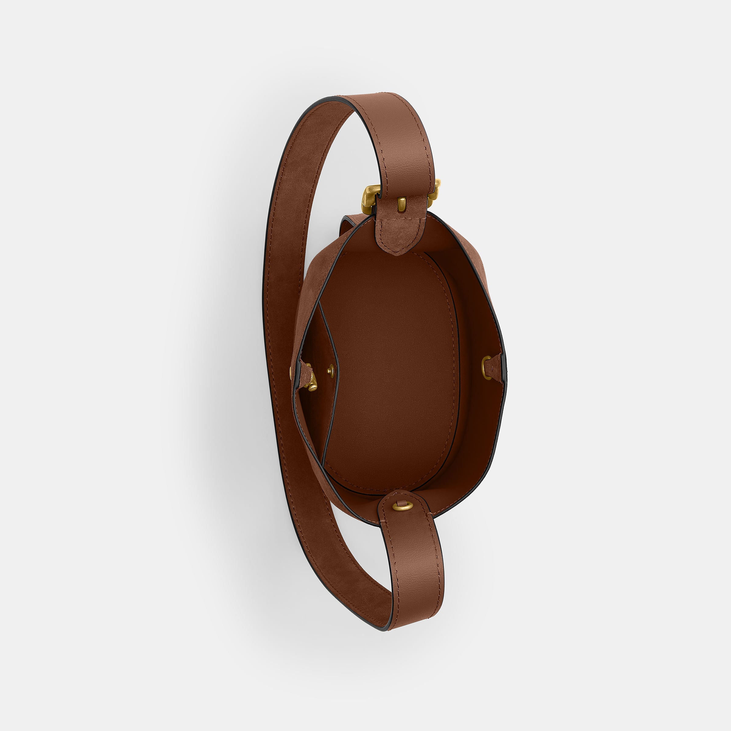 Bolsa Shoulder Bag Coach Bleecker Bucket 21