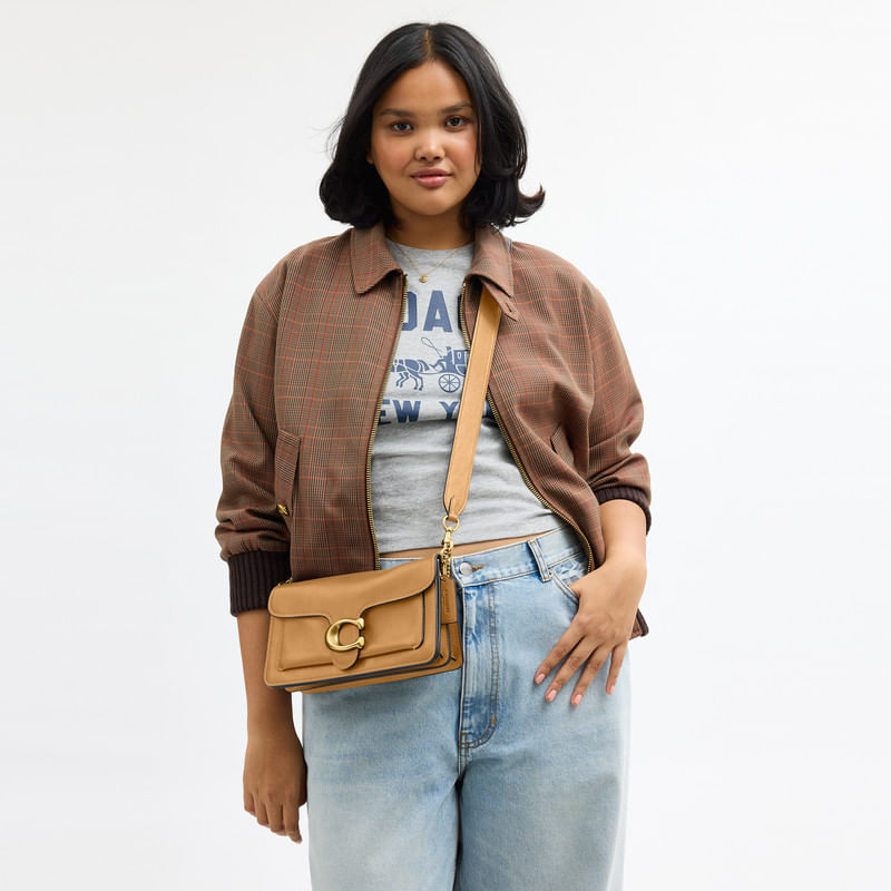 Bolsa Shoulder Bag Coach Tabby 26 Piel